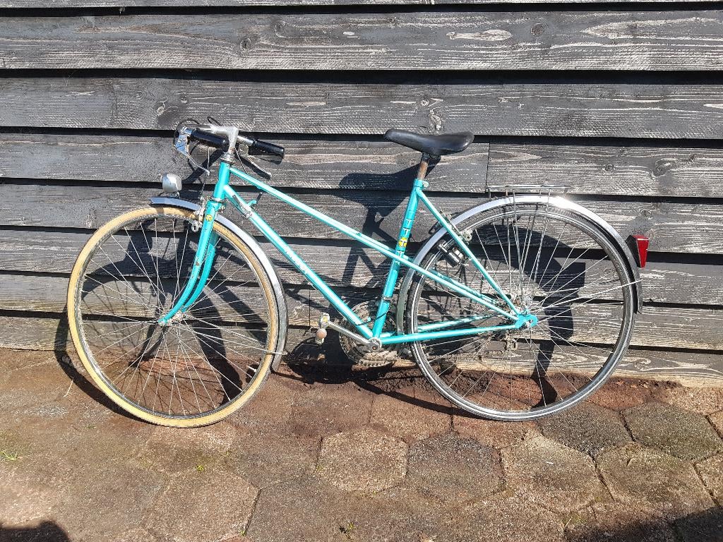 Vintage Talbot 80s klassieke Damesfiets retro oldtimer, Gebruikt, Velgrem, 49 tot 53 cm, Dames