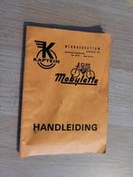 Mobylette Kaptein Handleiding Boekje -, Ophalen of Verzenden, Gebruikt