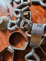 meerdere stelringen of buisklemmen tentstokken, Ophalen, Gebruikt