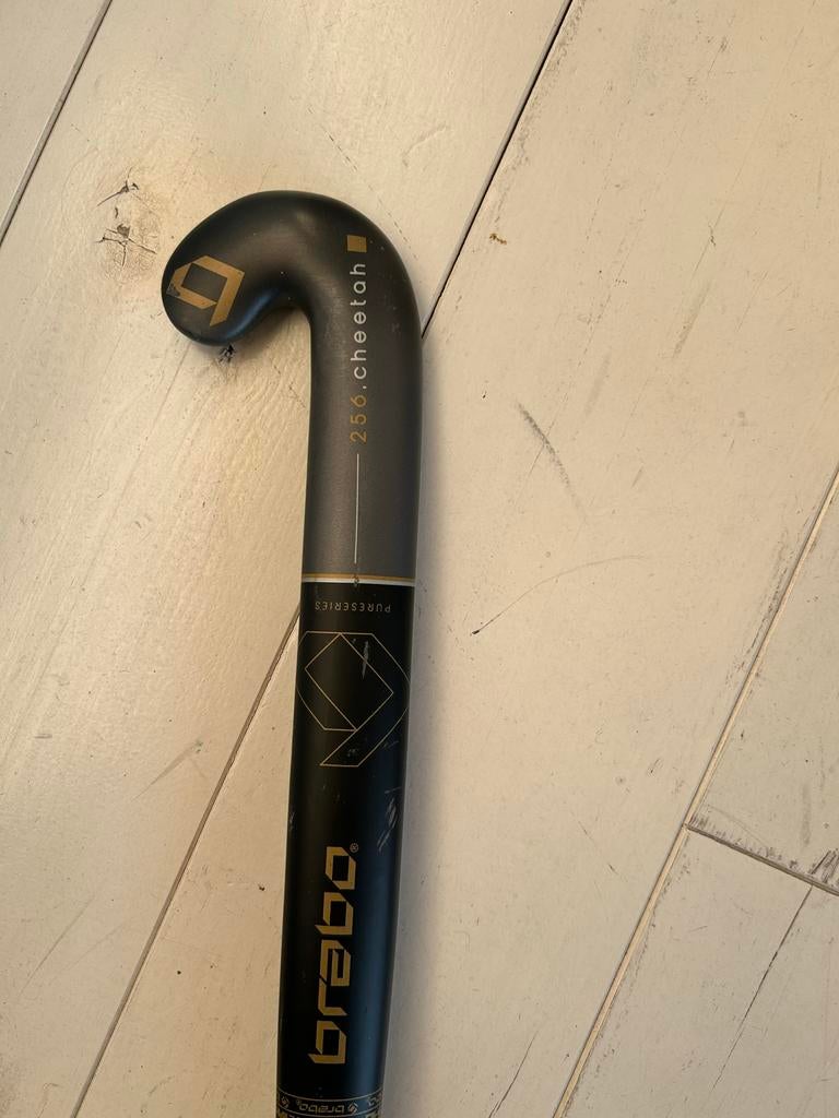 Brabo 25.6 Cheetah/panter hockeystick 40% carbon, Sport en Fitness, Hockey, Ophalen, Zo goed als nieuw, Stick