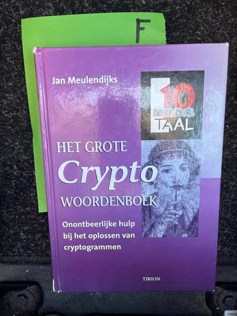 Het Grote Crypto Woordenboek - Jan Meulendijks, Ophalen of Verzenden, Zo goed als nieuw, Overige uitgevers, Nederlands