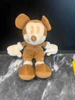 Limited edition Disney Mickey Mouse knuffel bruin-beige 30, Ophalen of Verzenden, Mickey Mouse, Zo goed als nieuw, Knuffel