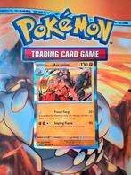 Hisuian Arcanine 100/167 holo rare Twilight masquerade nm-m, Ophalen of Verzenden, Zo goed als nieuw, Losse kaart, Foil