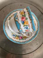 Engels porseleinen kop en schotel van Crown Staffordshire, Ophalen of Verzenden