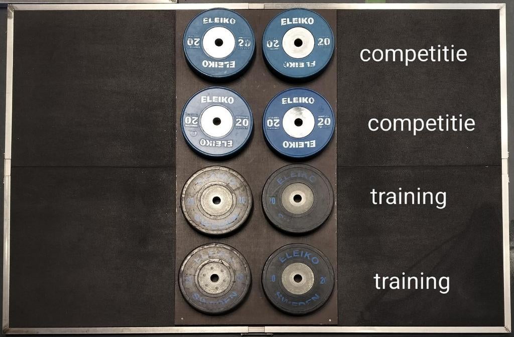 Eleiko Olympische gewichthef schijven, Sport en Fitness, Fitnessmaterialen, Ophalen of Verzenden