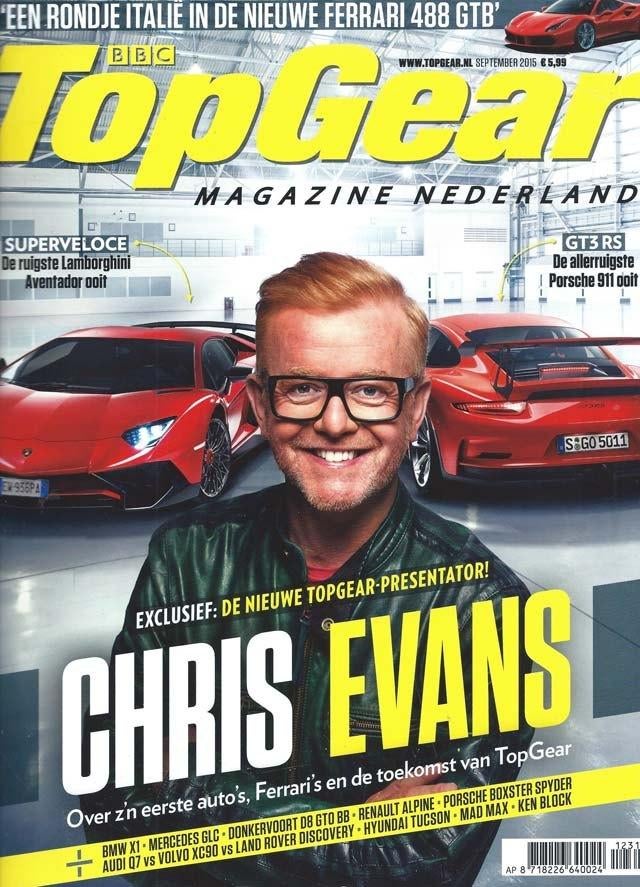 Topgear 123 2015 ( NL ) : Ferrari 488 GTB - Donkervoort D8, Ophalen of Verzenden, Gelezen, Algemeen