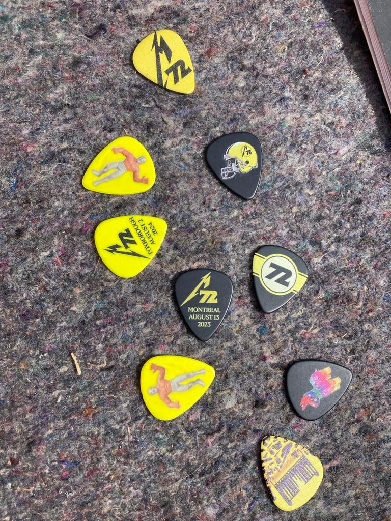 Originele Metallica Plectrums - Diverse uitvoeringen, Muziek en Instrumenten, Ophalen of Verzenden, Nieuw, Elektrische gitaar