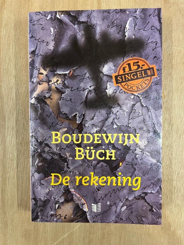 boek:  De rekening, Boudewijn Buch, Ophalen of Verzenden, Zo goed als nieuw, Boudewijn Buch, Nederland