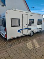 Bürstner caravan,met dakluifel en mover,+ 2 aparte bedden, Caravans en Kamperen, Ophalen, Gebruikt