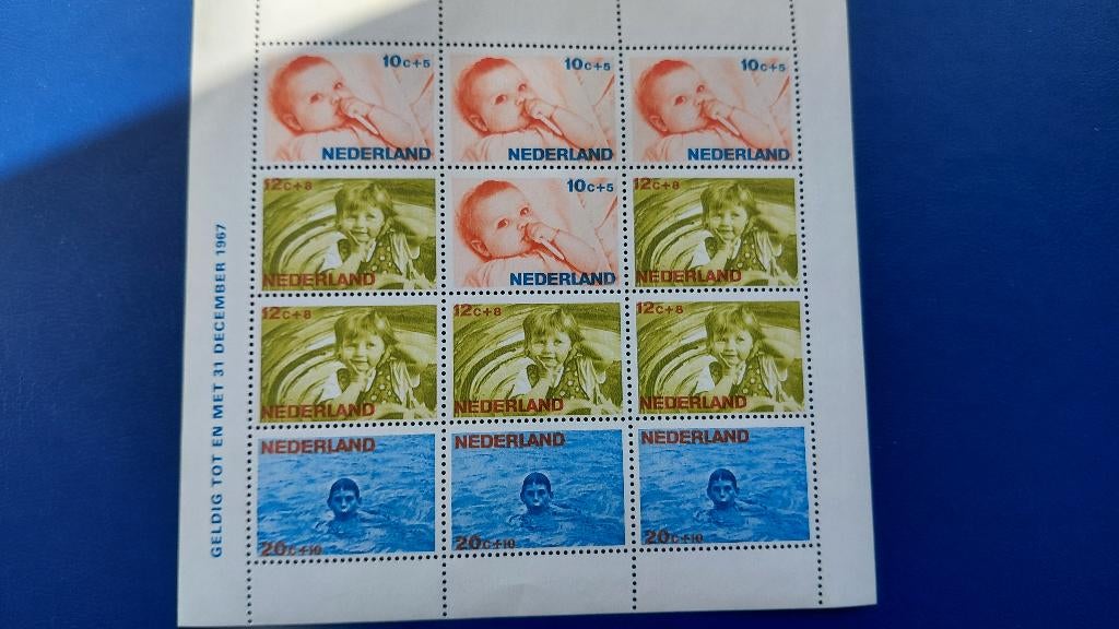 Postzegels Nederland Kinderpostzegels 1966, Verzenden, Na 1940, Postfris