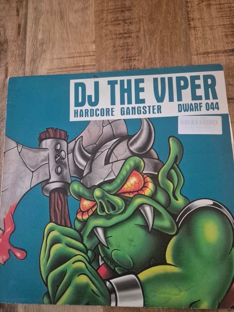 DJ The Viper - Hardcore Gangster (Dwarf Records Vinyl), Cd's en Dvd's, Vinyl | Dance en House, Ophalen of Verzenden