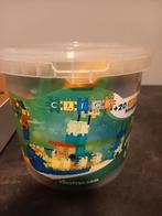 Emmer met Clics bouwstenen, Ophalen of Verzenden