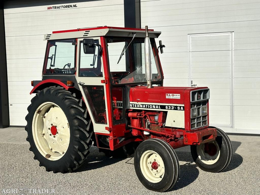 TE KOOP: zeer nette INTERNATIONAL 633, Case IH, Tot 80 Pk, MH-TRACTOREN, Info@mhtractoren.nl