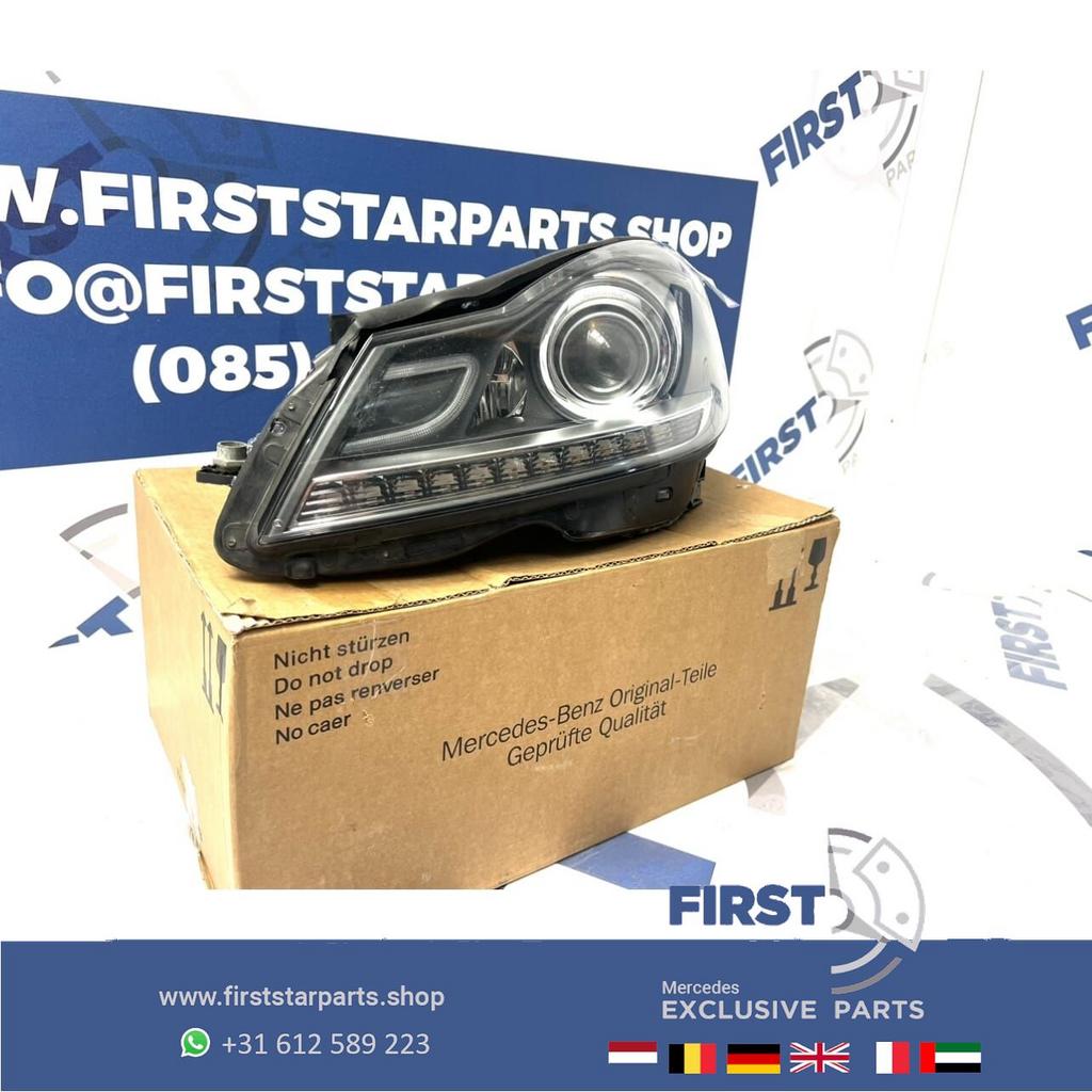 W204 C63 AMG ILS KOPLAMP LINKS Mercedes C Klasse FACELIFT IN, Auto-onderdelen, Verlichting, Gebruikt, -, Ophalen of Verzenden