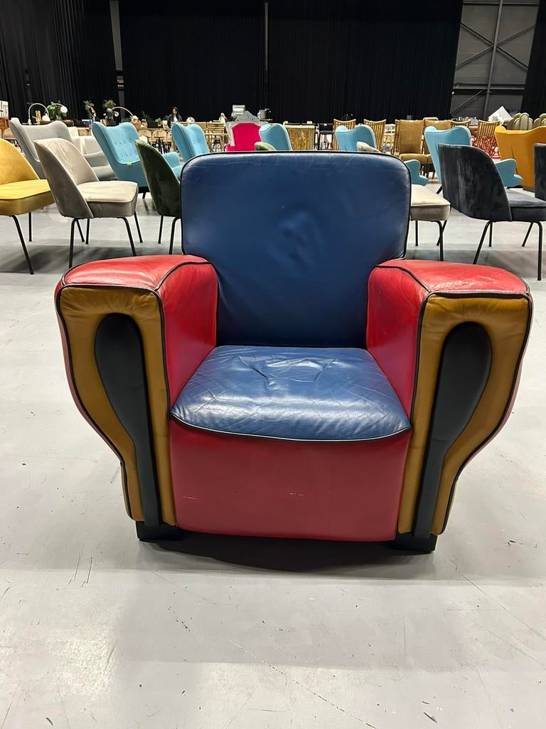 Vintage fauteuil, Huis en Inrichting, Fauteuils, Ophalen, Gebruikt, 75 tot 100 cm, 50 tot 75 cm