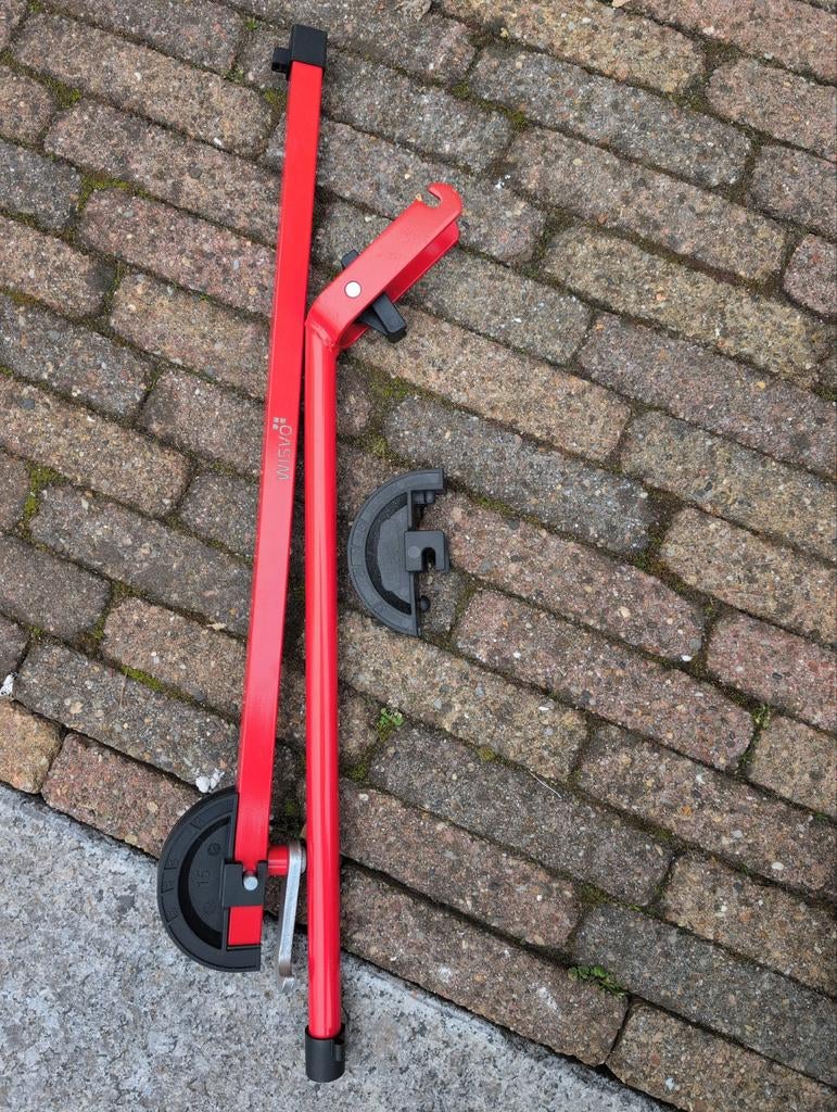 Rode pijpenbuiger / buigijzer, Doe-het-zelf en Verbouw, Ophalen of Verzenden, Gebruikt