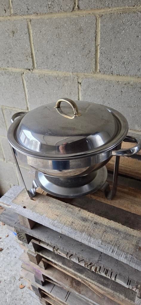 Aubain-marie / Chafing dish voor warmhouden van gerechten, Ophalen of Verzenden