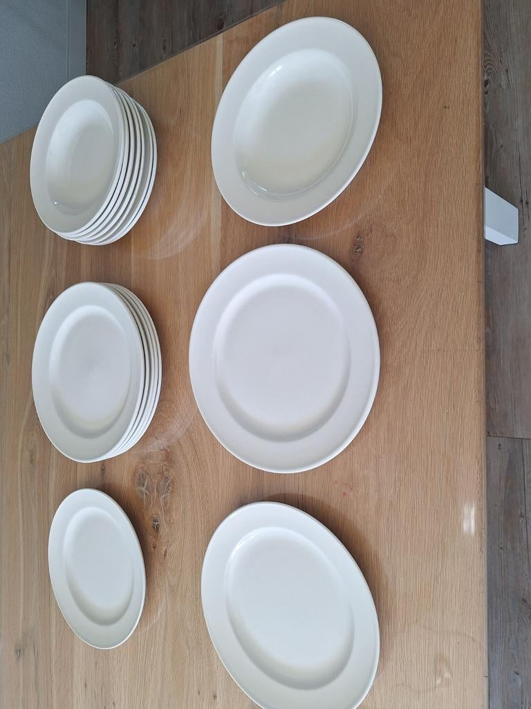 Royal Boch ontbijt, diner en diepe borden - Diverse maten, Gebruikt, Keramiek, Ophalen of Verzenden, Bord(en)