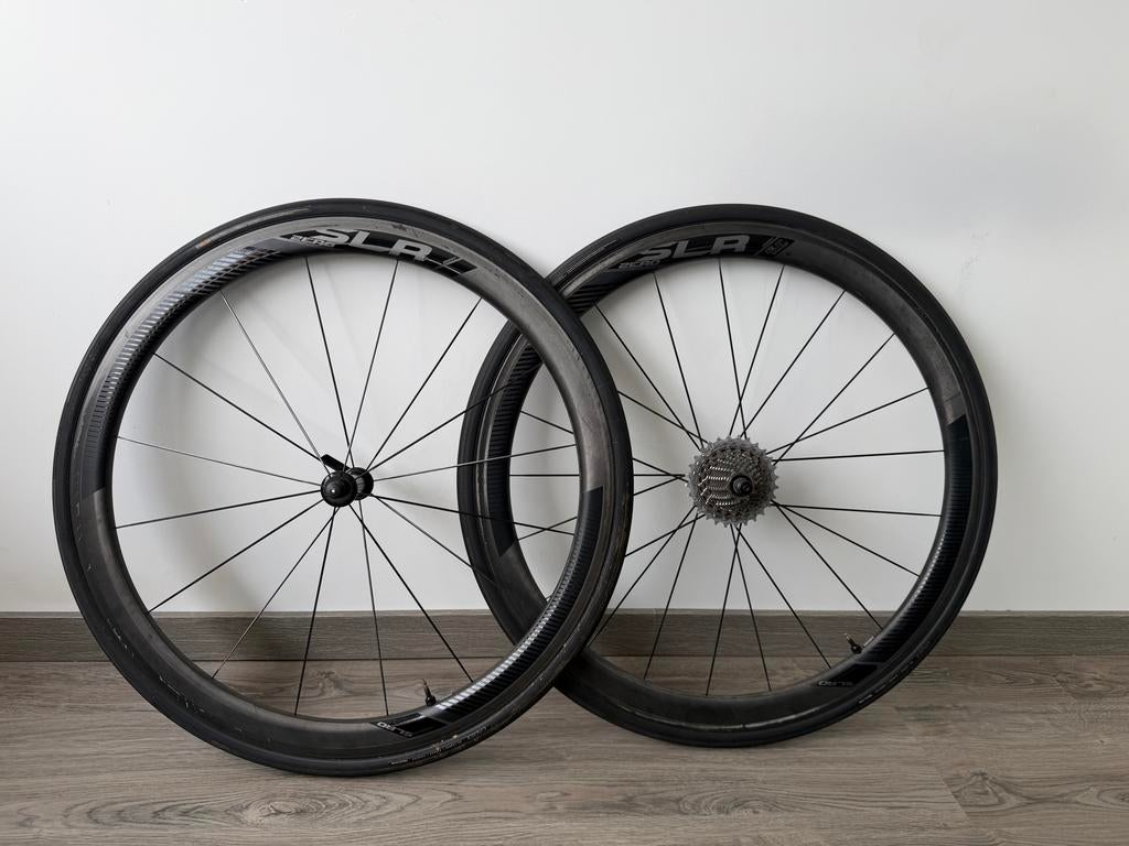 Cadex SLR 0 Carbon Wielen - Velgrem - 12 Speed - tubeless, Gebruikt, Giant, Racefiets, Carbon