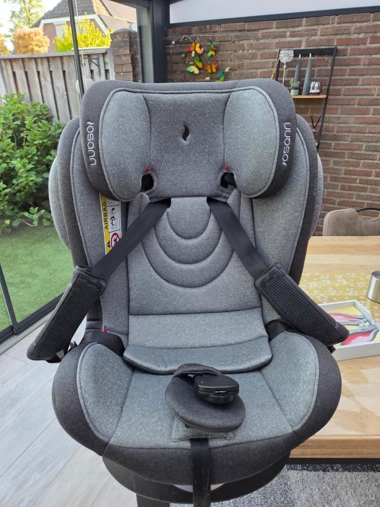 Osann One autostoel 360 graden met Isofix, Verstelbare rugleuning, 0 t/m 18 kg, Zo goed als nieuw, Isofix