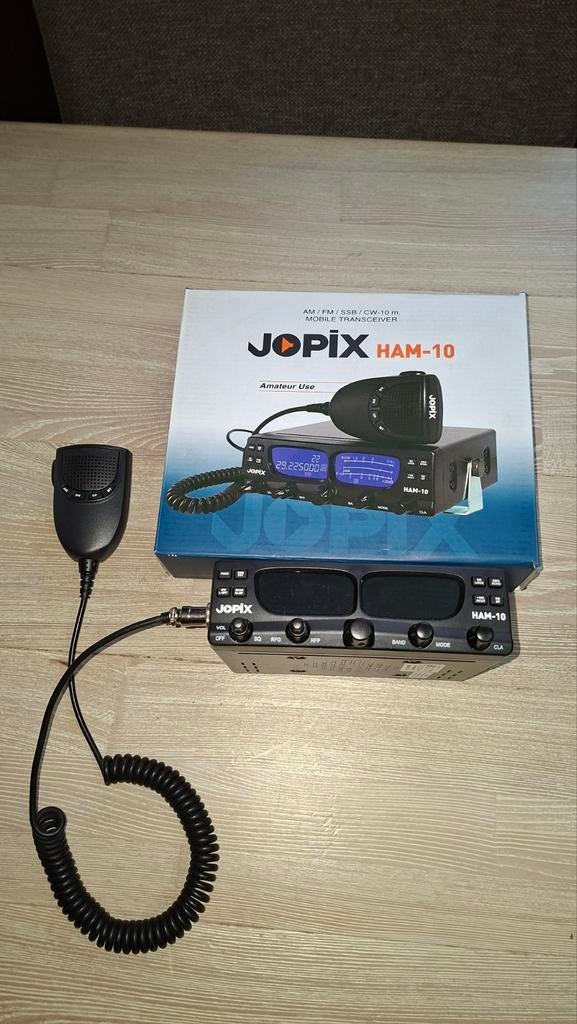 Jopix HAM-10 10m Amateur Radio Transceiver AM/FM/USB/LSB, Ophalen of Verzenden, Zo goed als nieuw, Zender en Ontvanger