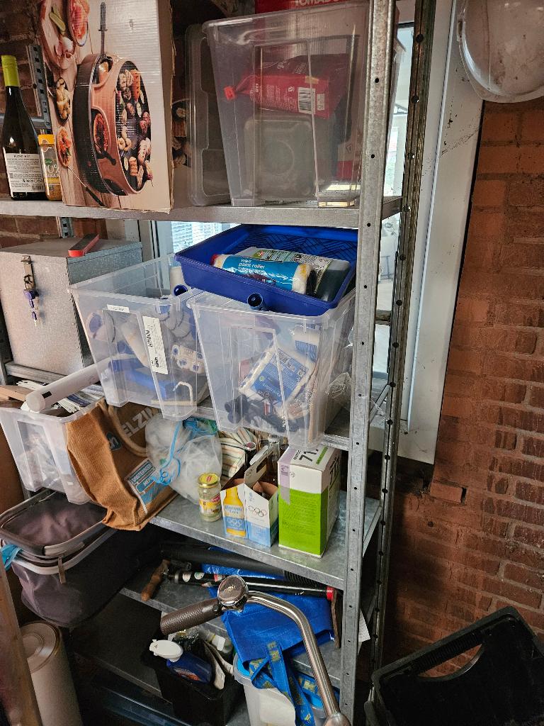 Stellingkast staal, Ophalen, Gebruikt