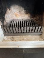 Helex stook rooster gietijzer met aslade 53x33x18 cm, Ophalen of Verzenden, Gebruikt, Vrijstaande haard, Houthaard