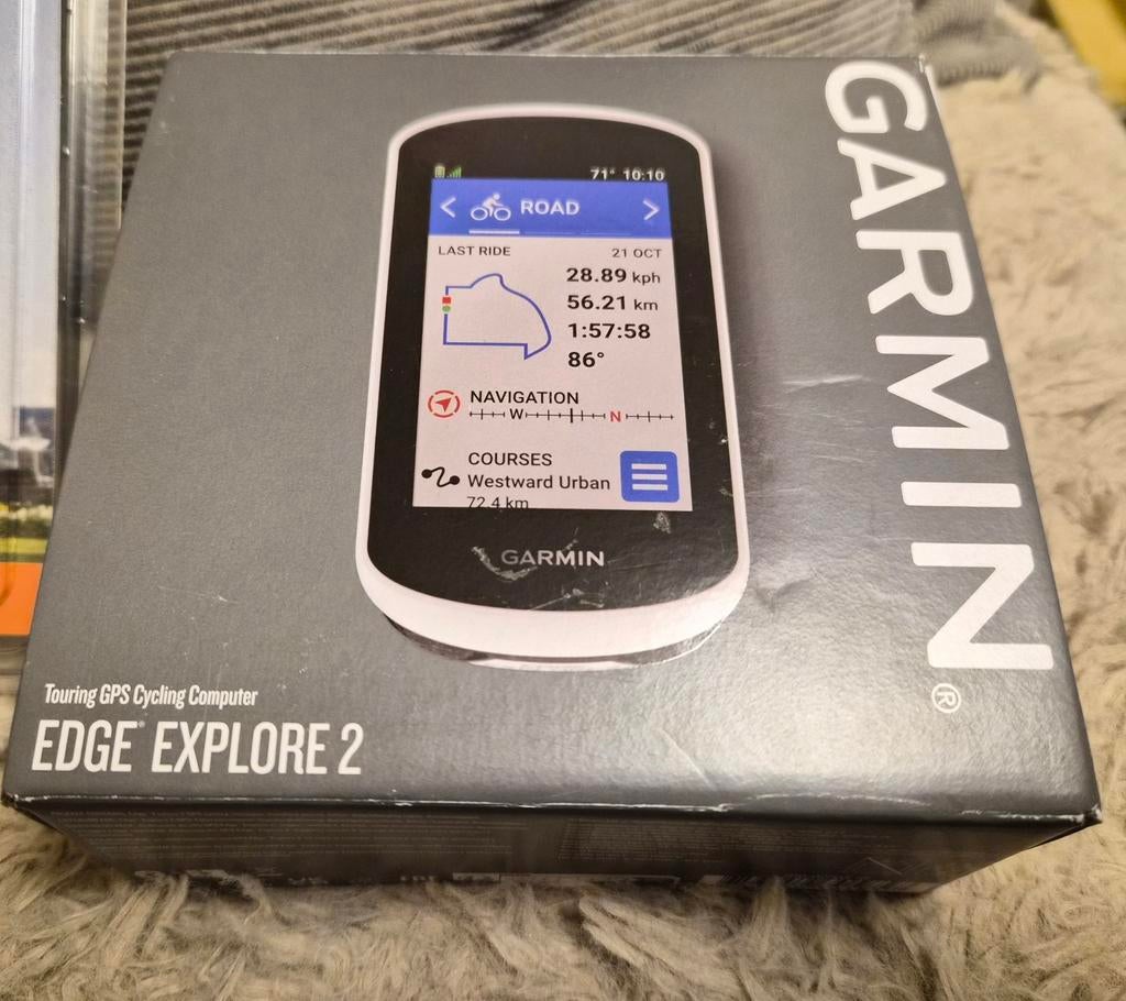 Garmin Edge Explore 2 GPS Fietscomputer in nieuwstaat, Ophalen, Draadloos, Zo goed als nieuw