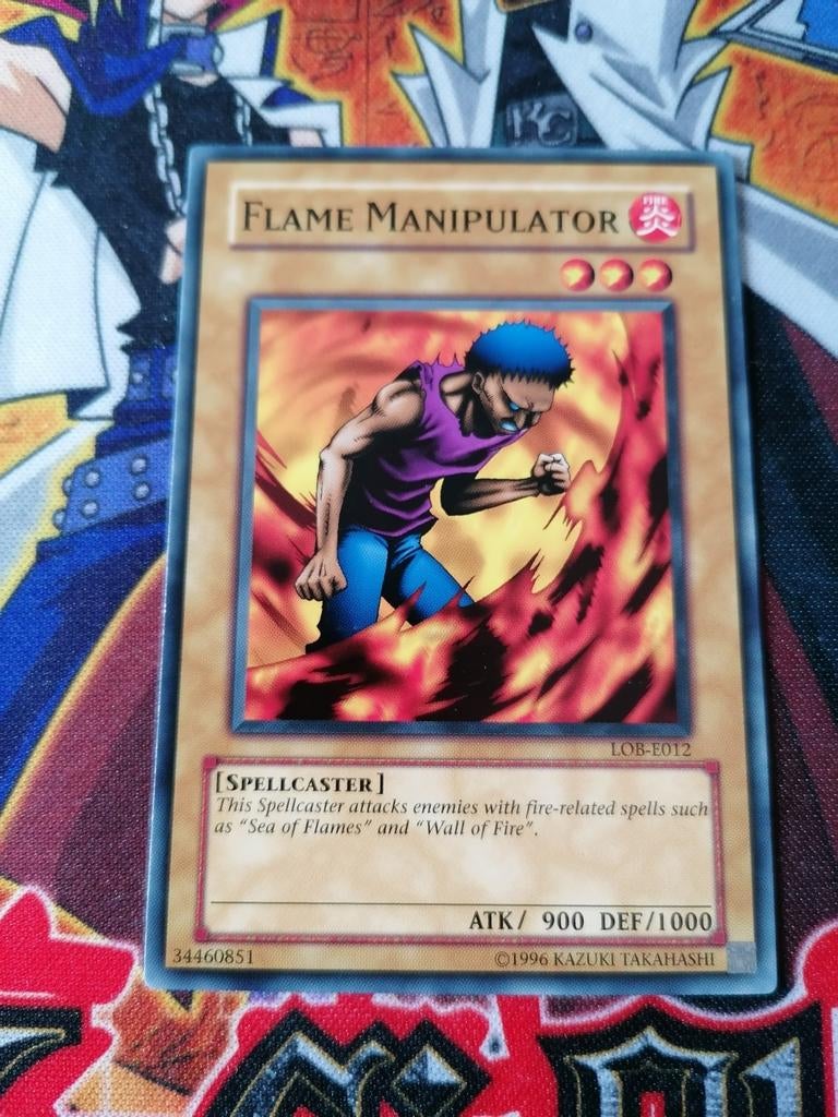 Flame Manipulator - LOB - Yu-Gi-Oh, Ophalen of Verzenden, Zo goed als nieuw