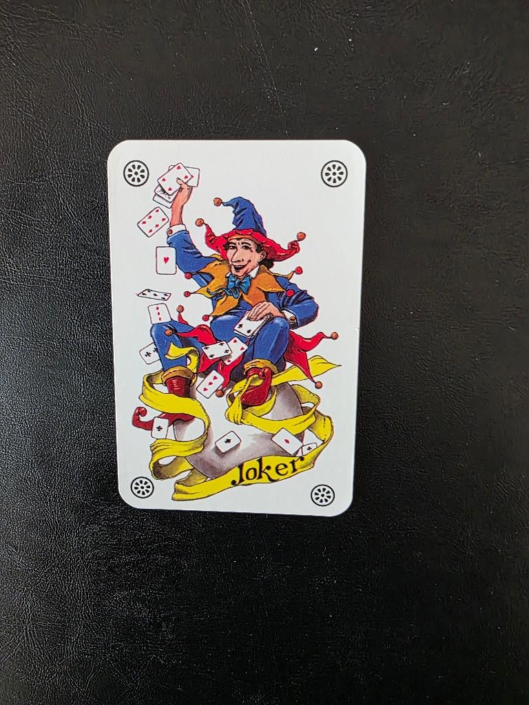 Joker Kaarten gooiend, Verzamelen, Speelkaarten, Jokers en Kwartetten, Ophalen of Verzenden, Zo goed als nieuw, Joker(s)