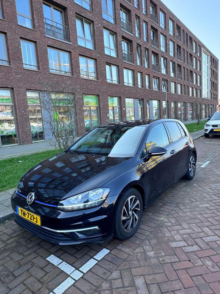 Volkswagen Golf 1.5 TSI DSG 2018 Zwart - vol opties, Auto's, Volkswagen, Bedrijf, Golf, Benzine, C, Hatchback, Automaat, Geïmporteerd