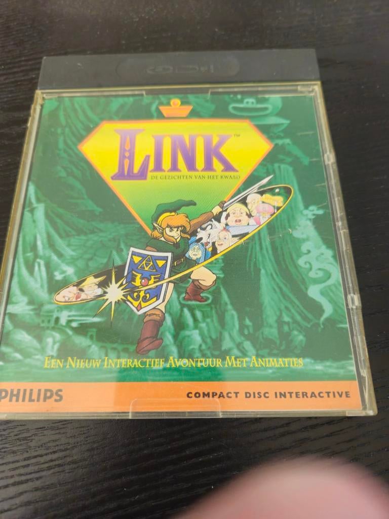 Zelda link Nederlandse versie Philips CDi en CDi accessoires, Avontuur en Actie, 1 speler, Ophalen of Verzenden, Zo goed als nieuw