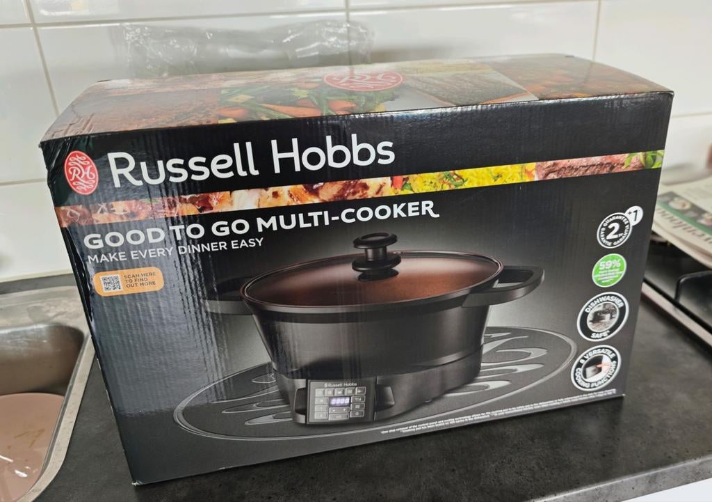 Russell Hobbs good to go multicooker, Ophalen, Nieuw