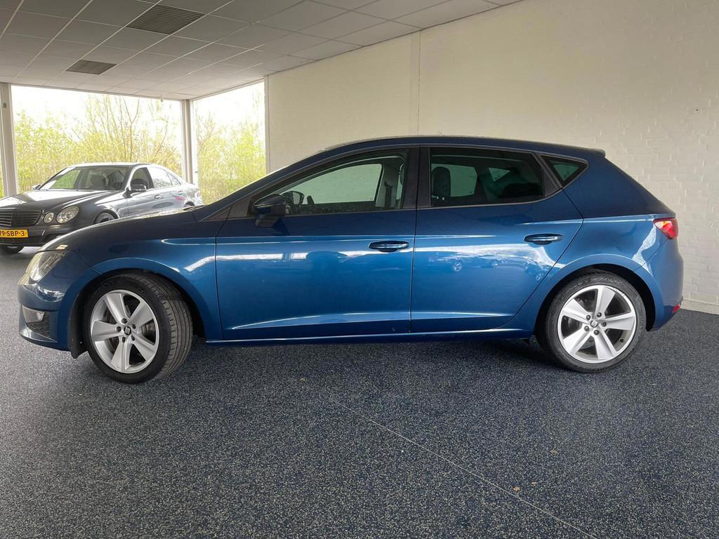 Seat Leon 2.0 TDI FR | DSG | Cruise | LMV | PDC | Navi | Cli, Auto's, Gebruikt, Euro 6, 4 cilinders, 150 pk