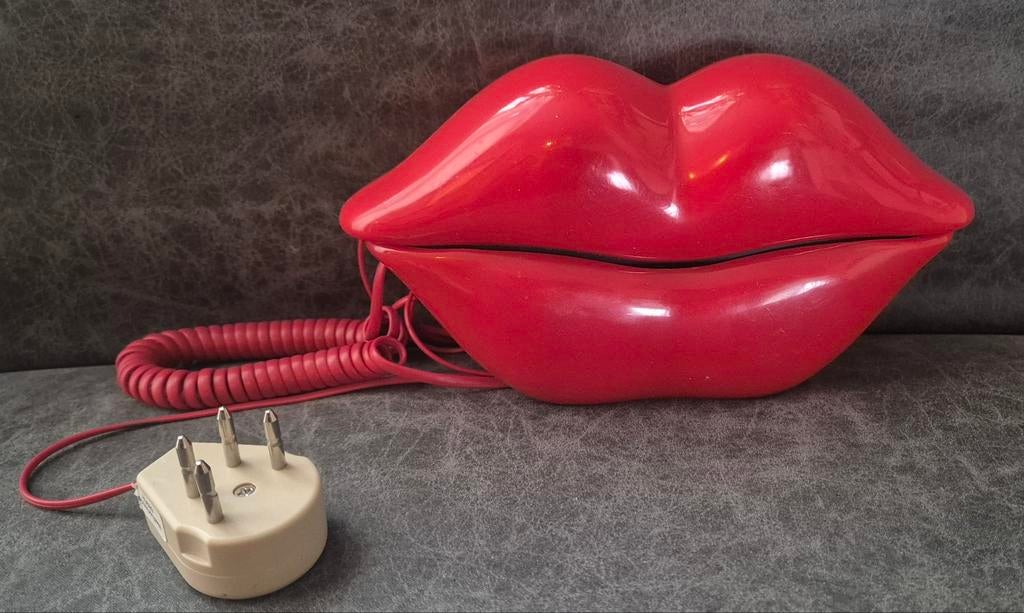 Red Hot Lips Telefoon - Iconisch Jaren 80/90 Pop-Art Design, Ophalen of Verzenden, Gebruikt