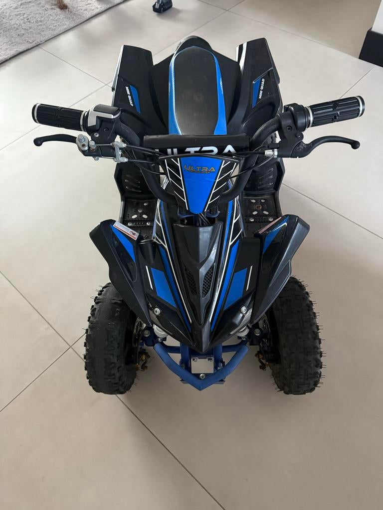 Elektrische kinder quad, Ophalen