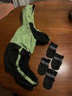 Honden regenpak plus schoentjes, Ophalen of Verzenden, Zo goed als nieuw, Hondenregenjas