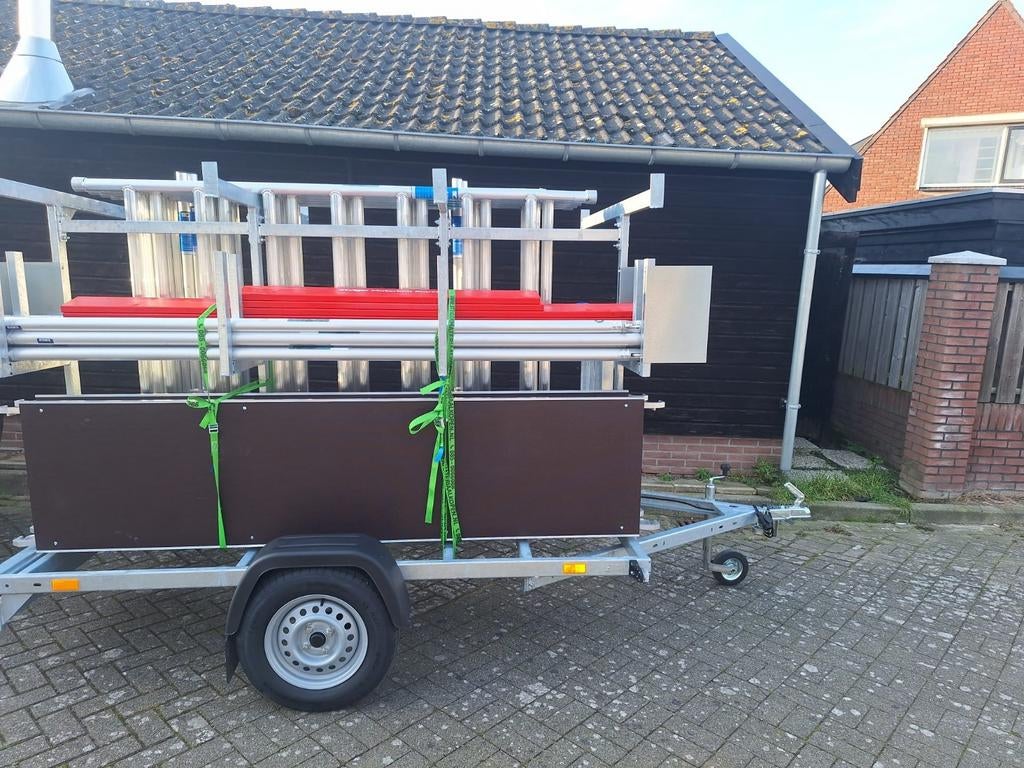 ️ Te Huur: Professionele Alumexx Rolsteiger (Incl. Aanhang, Doe-het-zelf en Verbouw, Steigers, Ophalen, Rolsteiger of Kamersteiger