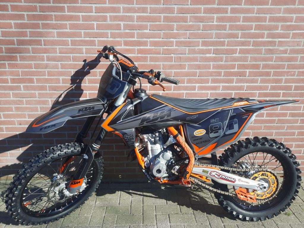 KTM SXF350 2018., Crossmotor, Gebruikt, Bedrijf