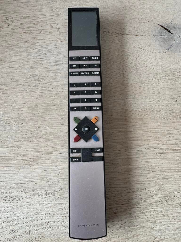 Bang & Olufsen afstandsbediening met display, Gebruikt, Ophalen of Verzenden, Origineel, Dvd