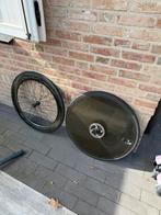 Tijdrit Wielset Schijfrem TT Disc Shimano Corima Disc Carbon, Fietsen en Brommers, Fietsonderdelen, Ophalen of Verzenden, Gebruikt