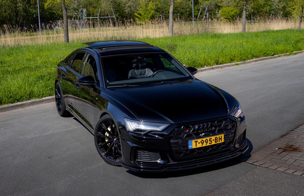 Audi A6 S6 55 TFSI ABT FORGED | Panorama | Black ED | Uniek, Auto's, Automaat, 2000 kg, Zwart, Vierwielaandrijving