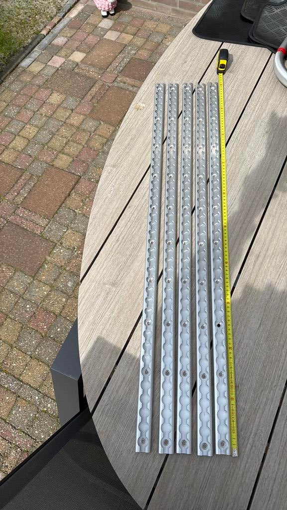 Bevestiging strips, Ophalen, Zo goed als nieuw