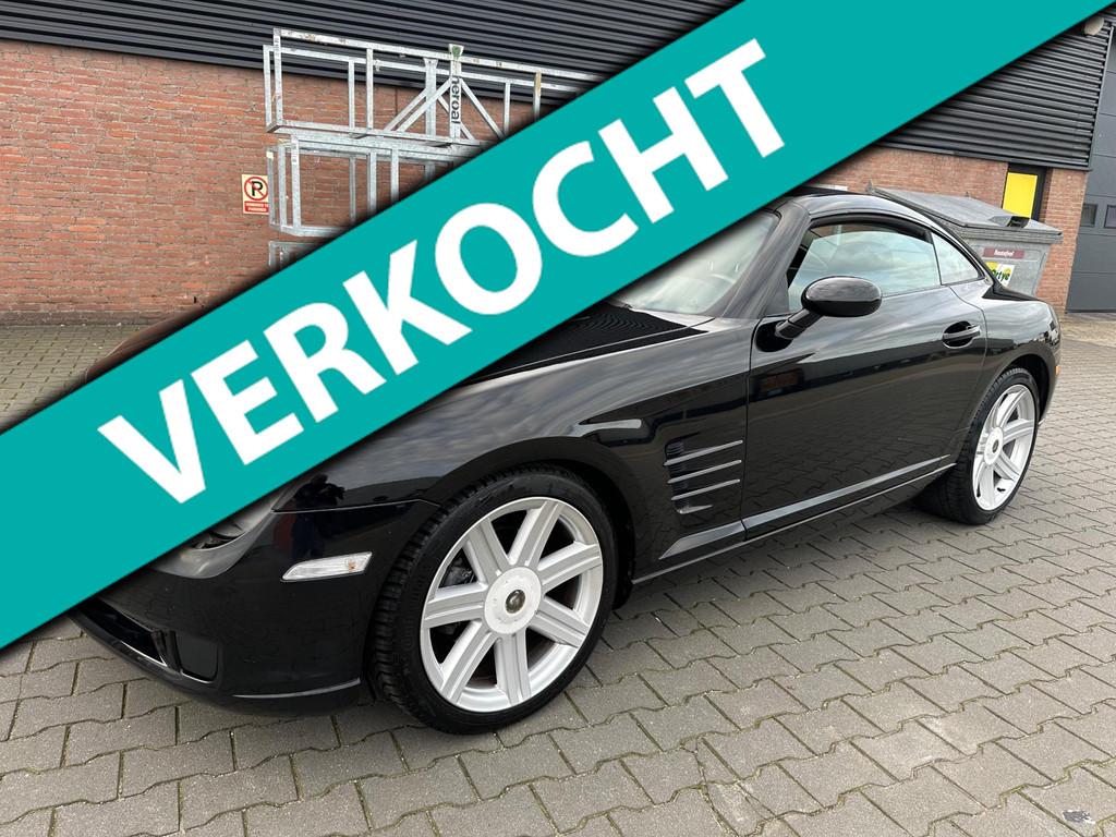 Chrysler Crossfire 3.2 V6 Nederlandse auto, Auto's, Chrysler, Achterwielaandrijving, Gebruikt, 1352 kg, Zwart