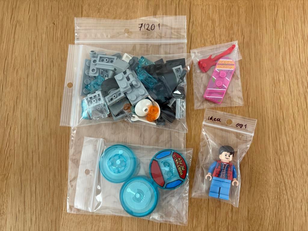Lego set Dimensions Back to the Future 71201 incl idea001, Overige thema's, Lego, Ophalen of Verzenden, Zo goed als nieuw