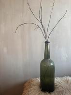Oude groene glazen flessen Hooghoudt, Antiek en Kunst, Ophalen