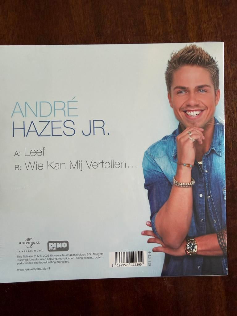 André Hazes Jr. - Leef 7” vinyl