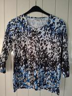 Shirt met driekwart mouwen maat 42, Ophalen of Verzenden, Zo goed als nieuw, Blauw