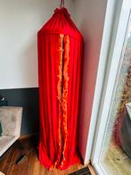 Rode klamboe met oranje details, Ophalen of Verzenden, Gebruikt, Klamboe