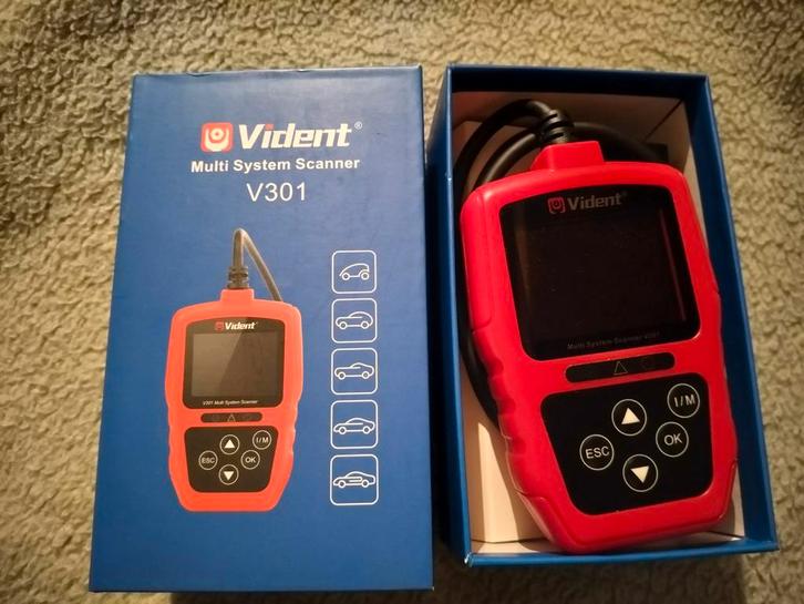 Vident V301 Scanner vw/vag - OBD2 Foutcodelezer, Auto diversen, Autogereedschap, Zo goed als nieuw, Ophalen of Verzenden